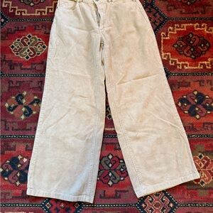 Forever 21 Light Tan Corduroy Pants
